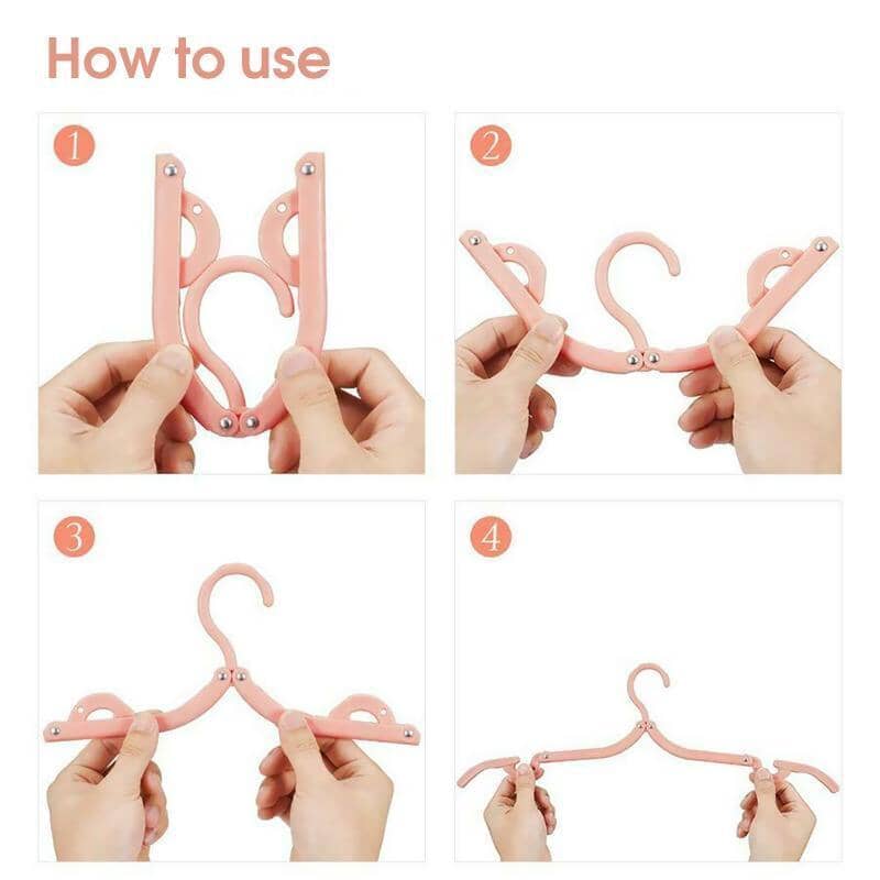 Retractable Portable Travel Hangers